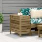 Preview: Gartenhocker 62x31,5x52 cm Kiefernholz Imprägniert