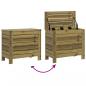 Preview: Gartenhocker 62x31,5x52 cm Kiefernholz Imprägniert