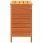 Preview: Gartenhocker Wachsbraun 62x31,5x52 cm Massivholz Kiefer
