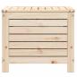 Preview: Gartenhocker 62x63,5x53,5 cm Massivholz Kiefer