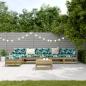 Preview: 7-tlg. Garten-Lounge-Set Kiefernholz Imprägniert