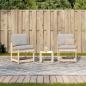 Preview: 3-tlg. Garten-Lounge-Set Massivholz Kiefer