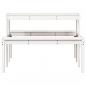 Preview: Picknicktisch 110x134x75 cm Massivholz Kiefer
