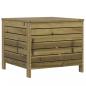 Preview: Gartenhocker 62x63,5x53,5 cm Kiefernholz Imprägniert