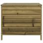 Preview: Gartenhocker 62x63,5x53,5 cm Kiefernholz Imprägniert