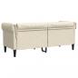 Preview: 2-Sitzer-Sofa Chesterfield Leinen