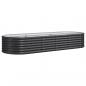Preview: Hochbeet Pulverbeschichteter Stahl 224x80x36 cm Anthrazit