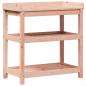 Preview: Pflanztisch mit Ablagen 82,5x45x86,5 cm Massivholz Douglasie