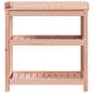 Preview: Pflanztisch mit Ablagen 82,5x45x86,5 cm Massivholz Douglasie