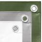 Preview: Abdeckplane 260 g/m² 6x12 m Grau HDPE