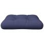 Preview: Palettenkissen Marineblau 50x50x12 cm Stoff