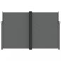Preview: Seitenmarkise Ausziehbar Anthrazit 220x1000 cm