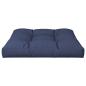 Preview: Palettenkissen Marineblau 80x80x12 cm Stoff
