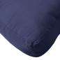 Preview: Palettenkissen Marineblau 80x80x12 cm Stoff