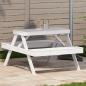 Preview: ARDEBO.de - Picknicktisch 105x134x75 cm Massivholz Kiefer
