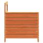 Preview: Gartensofa mit Armlehne 69x62x70,5 cm Massivholz Kiefer