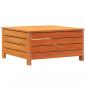 Preview: Gartenhocker Wachsbraun 62x63,5x32 cm Massivholz Kiefer