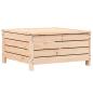 Preview: Gartenhocker 62x63,5x32 cm Massivholz Kiefer