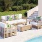 Preview: ARDEBO.de - Zierkissen 4 Stk. Mehrfarbig 40x40 cm Stoff