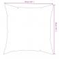 Preview: Zierkissen 4 Stk. Mehrfarbig 40x40 cm Stoff