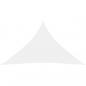Preview: Sonnensegel Oxford-Gewebe Dreieckig 3x3x4,24 m Weiß