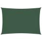 Preview: Sonnensegel Oxford-Gewebe Rechteckig 3x5 m Dunkelgrün