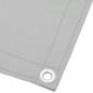 Preview: Balkon-Sichtschutz Hellgrau 120x700 cm 100 % Polyester-Oxford