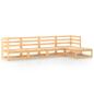 Preview: 5-tlg. Garten-Lounge-Set Massivholz Kiefer