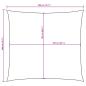 Preview: Sonnensegel Oxford-Gewebe Quadratisch 2x2 m Schwarz