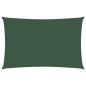 Preview: Sonnensegel Oxford-Gewebe Rechteckig 2,5x5 m Dunkelgrün