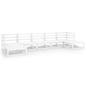 Preview: 7-tlg. Garten-Lounge-Set Massivholz Kiefer
