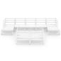 Preview: 9-tlg. Garten-Lounge-Set Massivholz Kiefer