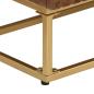 Preview: Sideboard 55x30x76 cm Massivholz Mango und Eisen