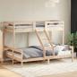 Preview: Etagenbett 80x200/140x200 cm Massivholz Kiefer