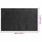 Preview: Poolabdeckung Schwarz 488×244 cm PE