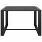 Preview: 7-tlg. Garten-Lounge-Set mit Kissen Aluminium Anthrazit
