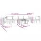 Preview: 7-tlg. Garten-Lounge-Set mit Kissen Aluminium Anthrazit