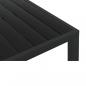 Preview: 5-tlg. Garten-Essgruppe mit Kissen Poly Rattan Grau