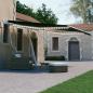 Preview: ARDEBO.de - Markise Automatisch mit LED & Windsensor 400x300 cm Anthrazit