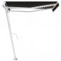 Preview: Markise Automatisch mit LED & Windsensor 300x250 cm Anthrazit