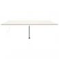 Preview: Standmarkise Manuell Einziehbar 600x300 cm Creme