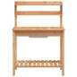 Preview: Pflanztisch mit Waschbecken 147,5x44x139,5 cm Massivholz Tanne