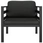 Preview: 7-tlg. Garten-Lounge-Set mit Kissen Aluminium Anthrazit