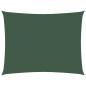 Preview: Sonnensegel Oxford-Gewebe Rechteckig 2,5x3,5 m Dunkelgrün
