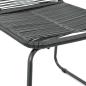 Preview: 9-tlg. Garten-Essgruppe PVC Rattan Schwarz