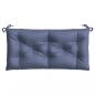 Preview: Gartenbank-Auflage Marineblau 110x50x7 cm Oxford-Gewebe