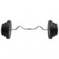 Preview: Curlstange mit Gewichten 60 kg