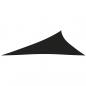 Preview: Sonnensegel Oxford-Gewebe Dreieckig 4x5x6,4 m Schwarz