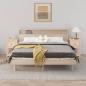 Preview: ARDEBO.de - Nachttische 2 Stk. 40x35x61,5 cm Massivholz Kiefer