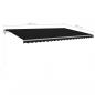 Preview: Automatische Markise mit LED Windsensor 500x300 cm Anthrazit